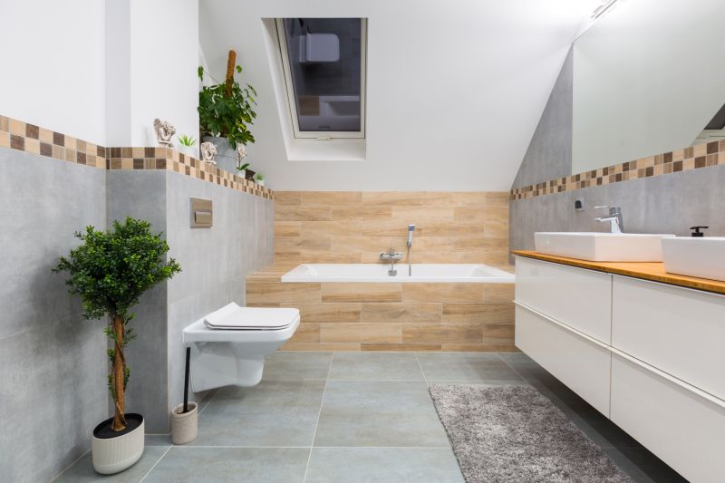 Bathroom featuring Smart Lighting