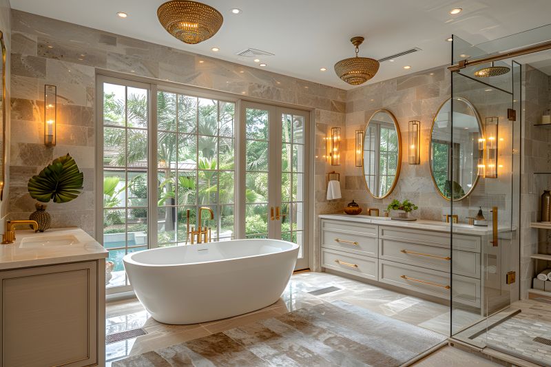 Luxurious Bathtub Installation